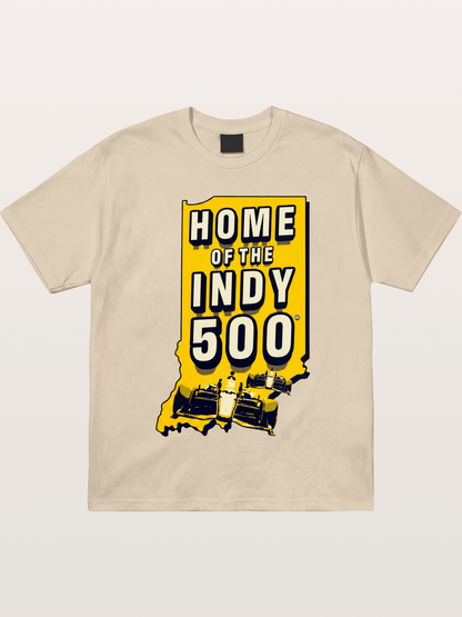 Indy 500 Indiana State Home Design Gildan T-shirt