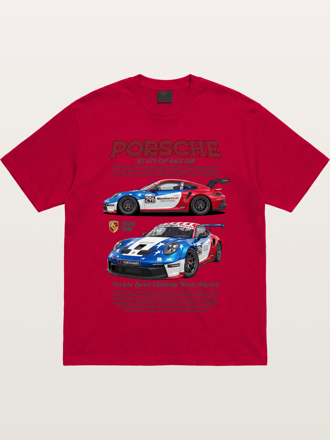 Porsche 911 GT3 Cup Sprint Challenge Gildan T-shirt