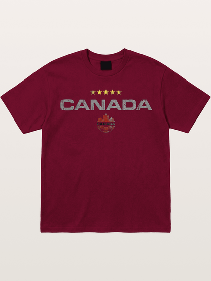 Canada Soccer Team Crest Gildan T-shirt