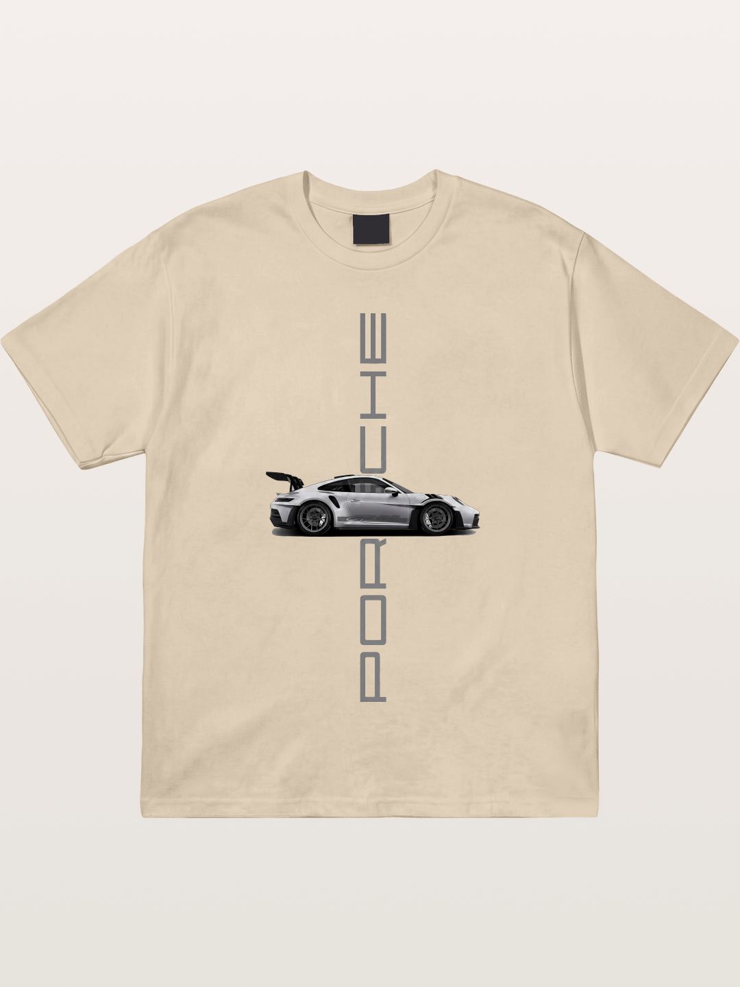 Porsche 911 Vertical Text Design Gildan T-shirt