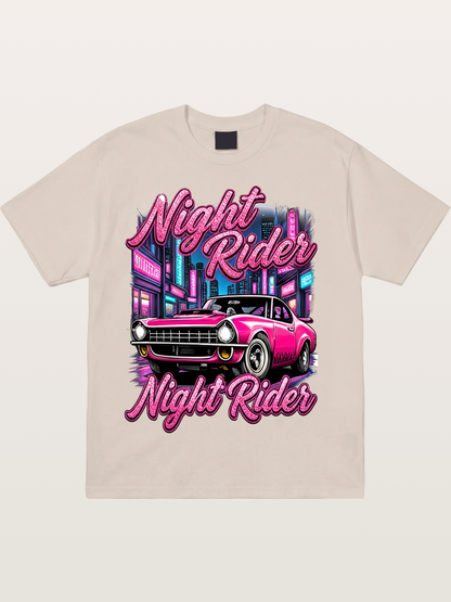 Night Rider Cotton T-shirt