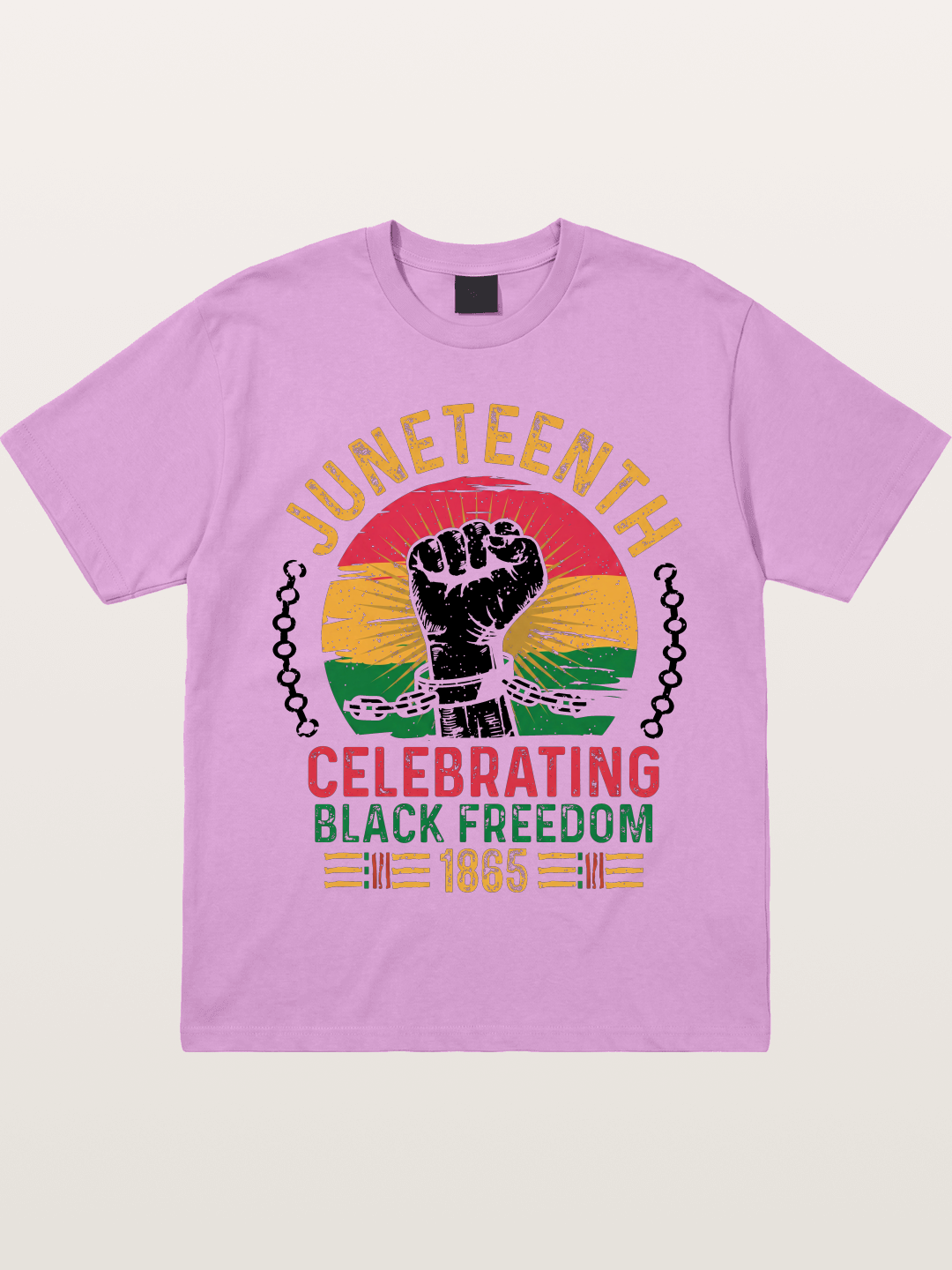 Juneteenth Black Freedom Fist Gildan T-shirt