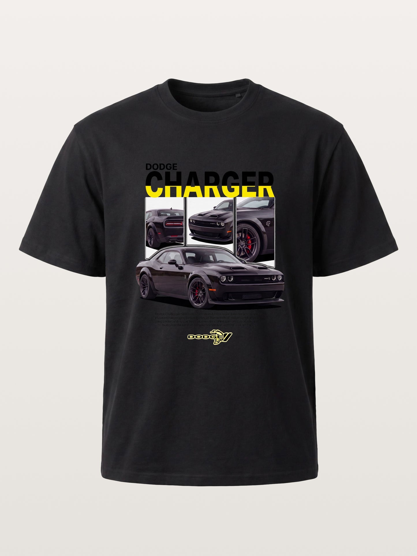 Dodge Hellcat Triple Car Collage Gildan T-shirt