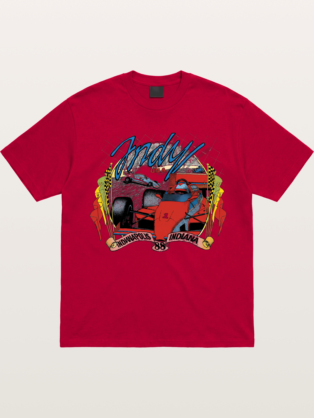 Indy 500 Retro Gildan T-shirt