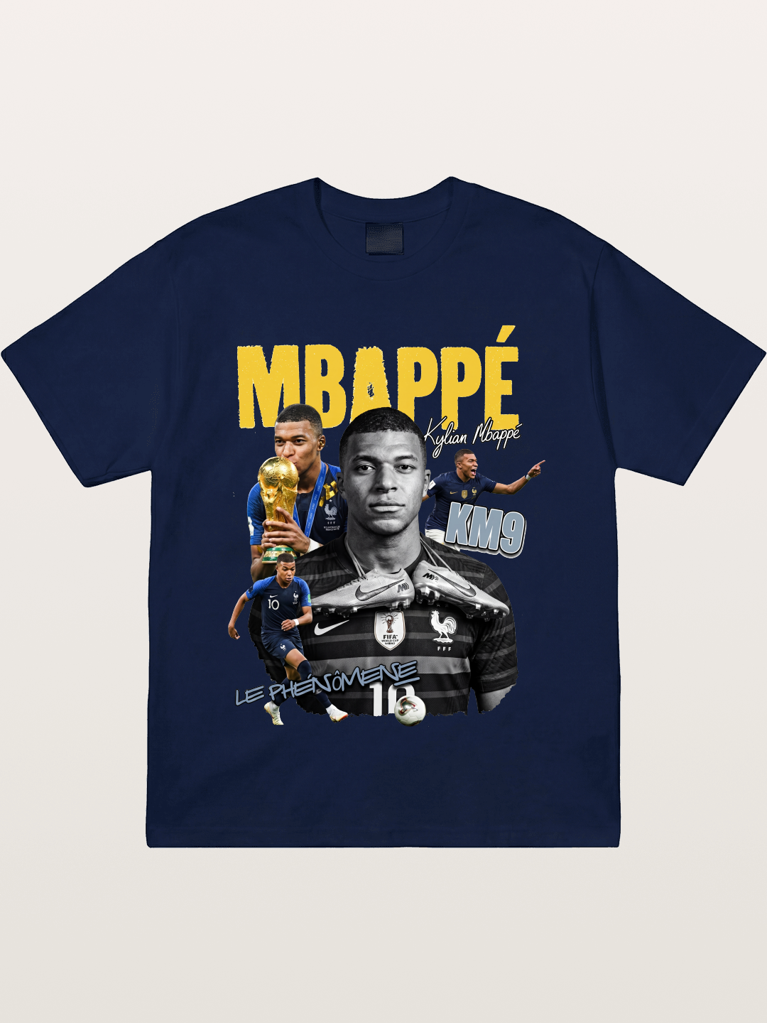Kylian Mbappe KM9 Graphic Gildan T-shirt