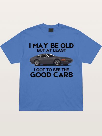 Old Car Enthusiast Good Cars Quote Gildan T-shirt