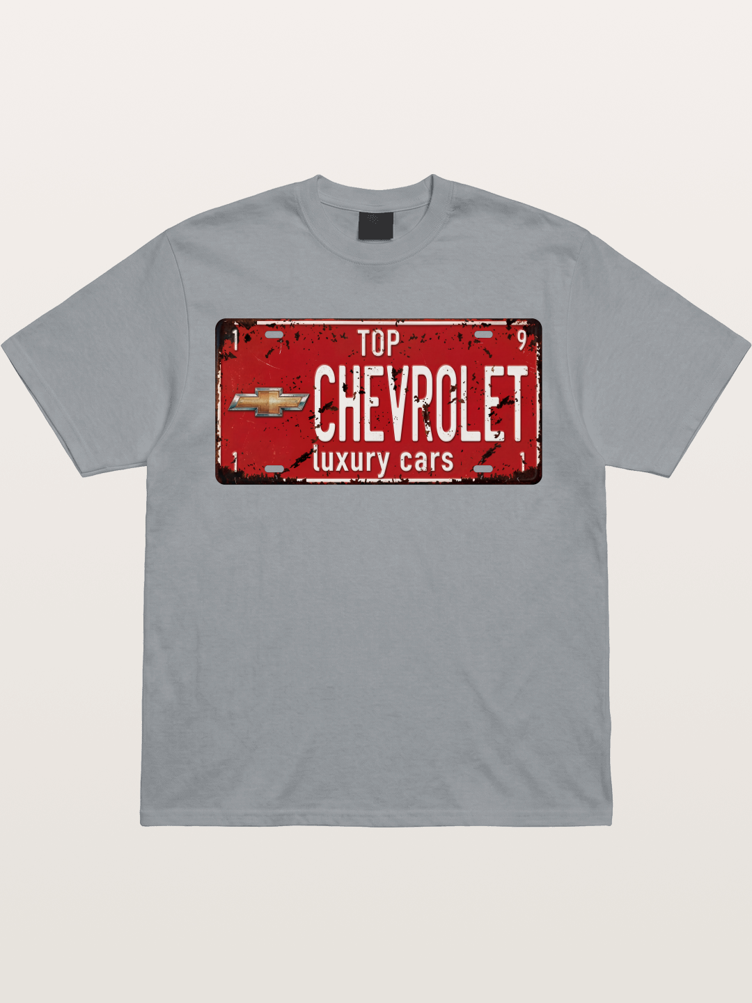 Chevrolet License Plate Gildan T-shirt