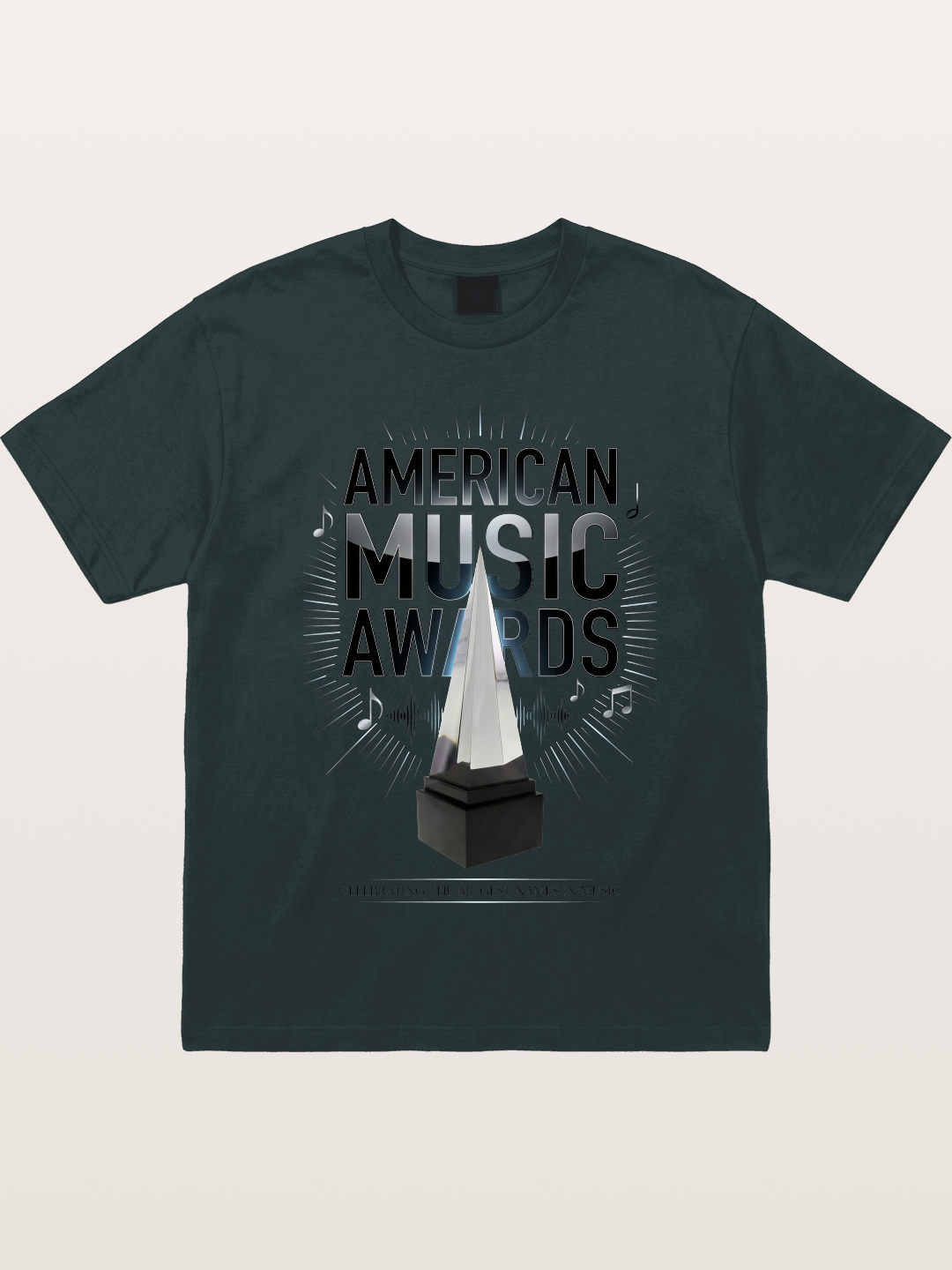 AMA Trophy Music Note Graphic Gildan T-shirt