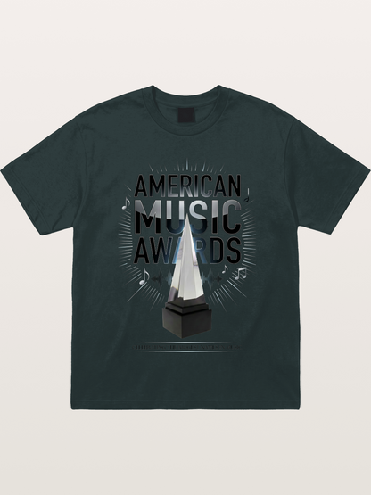 AMA Trophy Music Note Graphic Gildan T-shirt