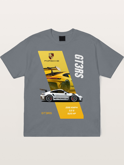 Dual 911 GT3 RS Poster Cotton T-shirt