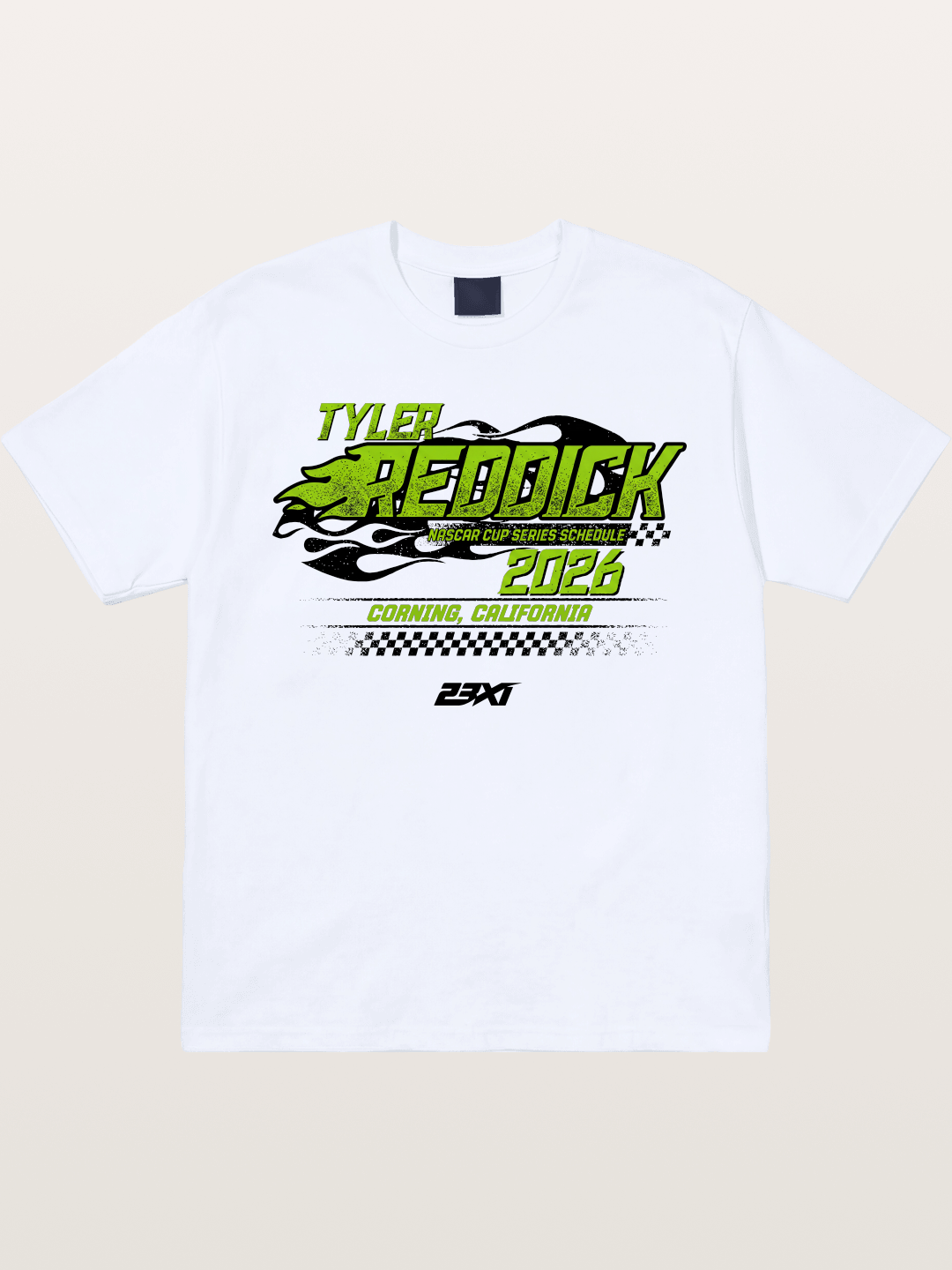 Tyler Reddick 2026 NASCAR Schedule Art Gildan T-shirt