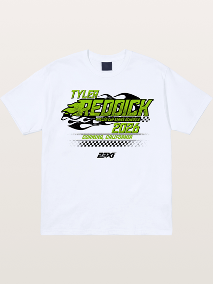 Tyler Reddick 2026 NASCAR Schedule Art Gildan T-shirt