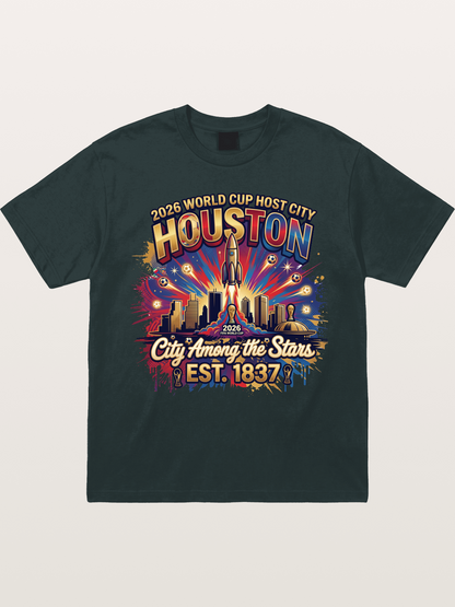Houston 2026 Host City Art Gildan T-shirt