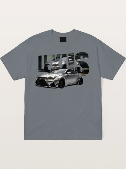 Lexus RC F Overlay Logo Art Cotton T-shirt