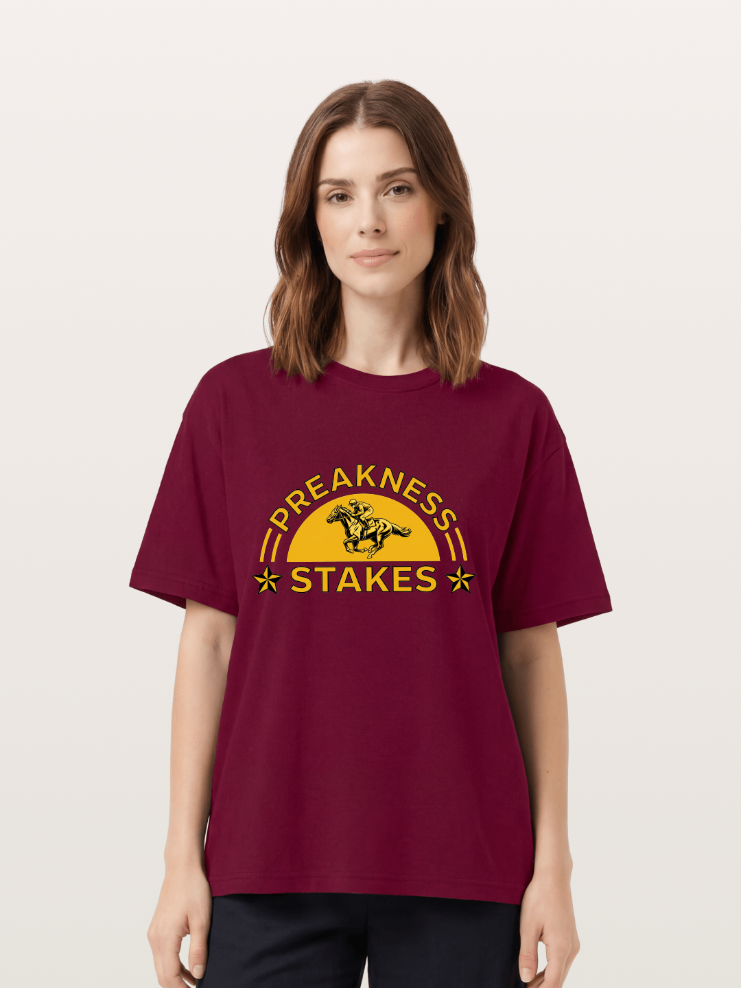 Preakness Stakes Sunburst Logo Gildan T-shirt