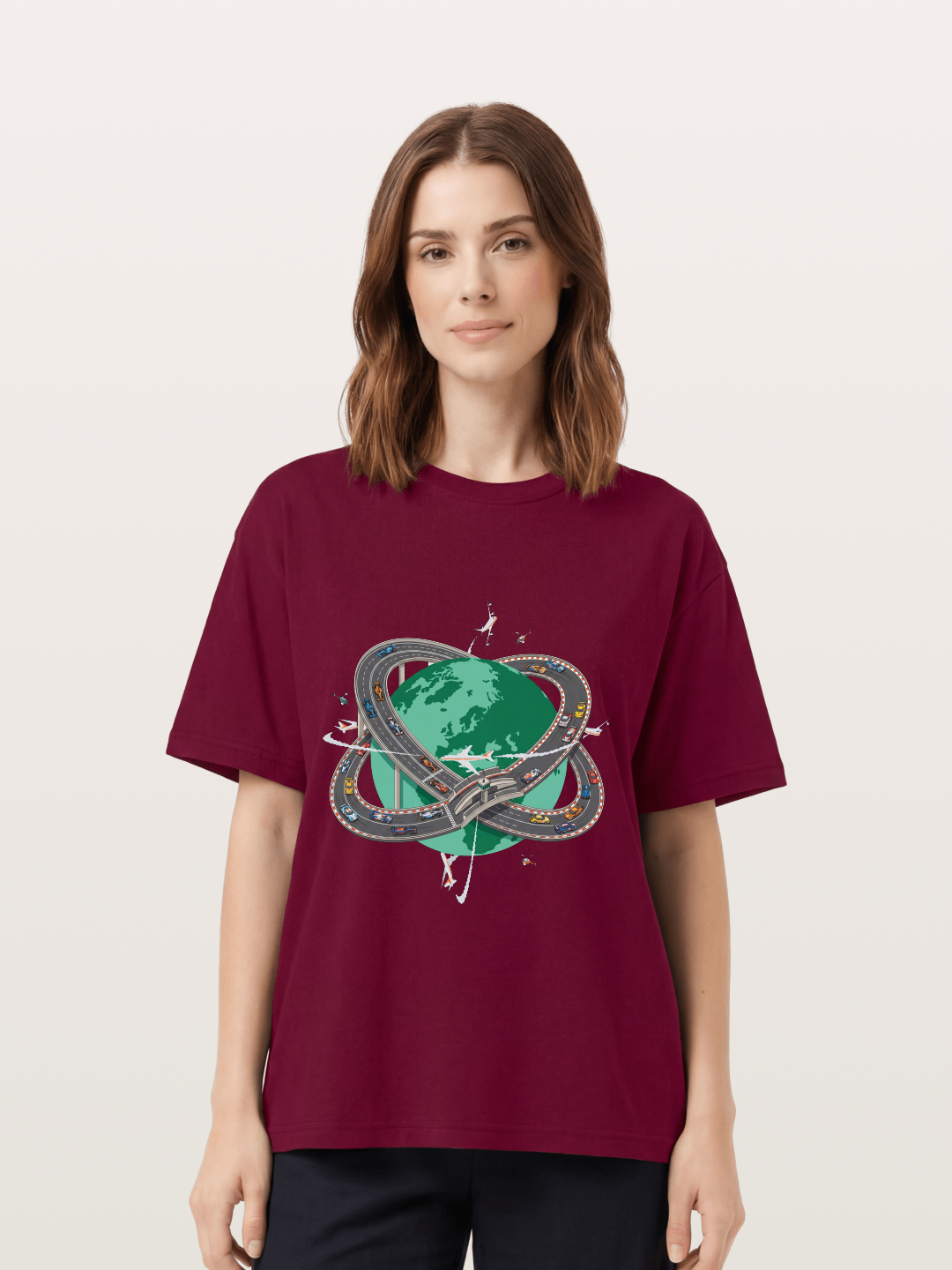 Earth Ring Road Racing Gildan T-shirt