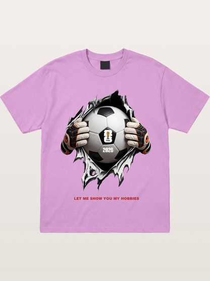 Soccer Ball Tear Effect 2026 Gildan T-shirt