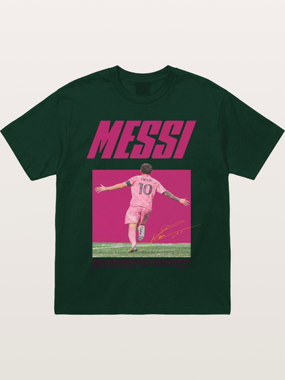 Messi Inter Miami Pink Kit Gildan T-shirt
