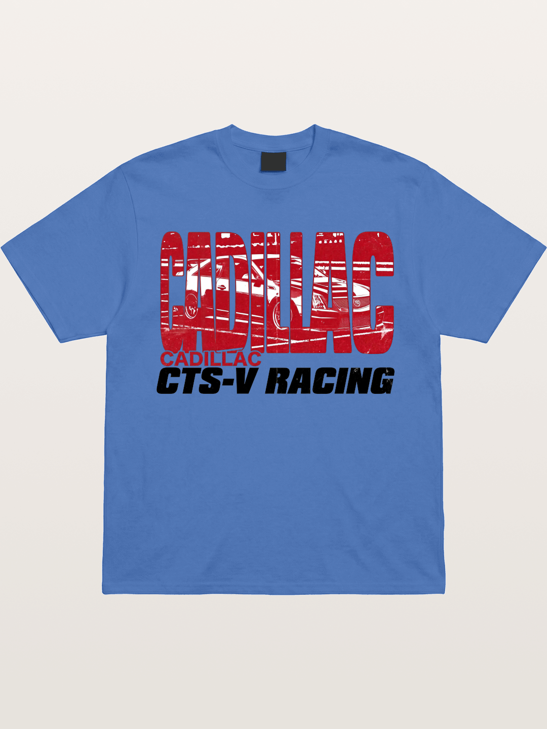 Cadillac CTS-V Racing Typography Gildan T-shirt