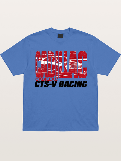 Cadillac CTS-V Racing Typography Gildan T-shirt