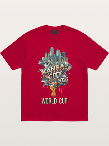KC World Cup 2026 Emblem Gildan T-shirt
