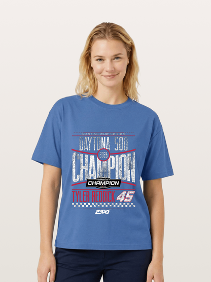 2026 Daytona 500 Champion Poster Gildan T-shirt
