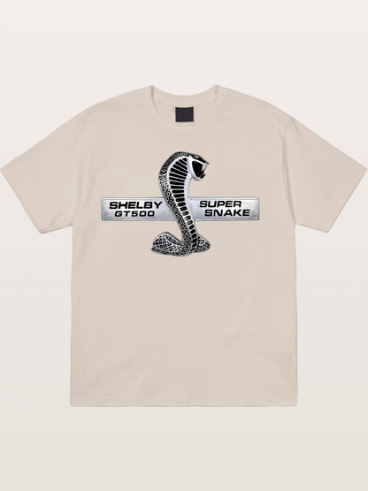 Shelby GT500 Super Snake Emblem Cotton T-shirt