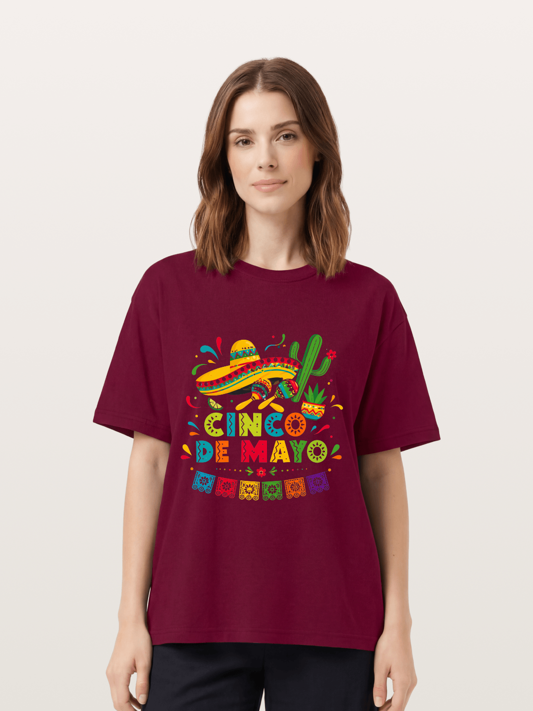 Cinco De Mayo Fiesta Art Gildan T-shirt