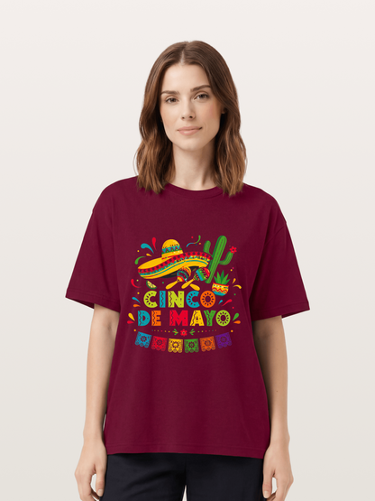 Cinco De Mayo Fiesta Art Gildan T-shirt