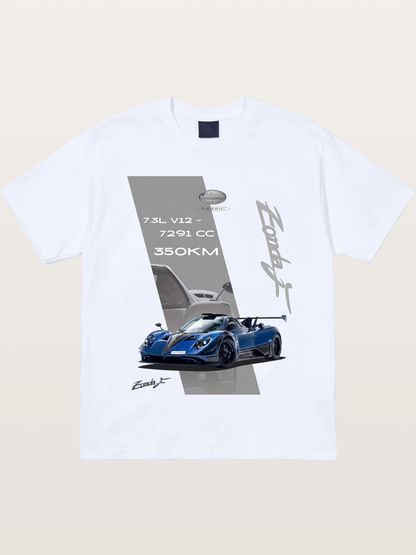 Pagani Zonda Technical Print Gildan T-shirt