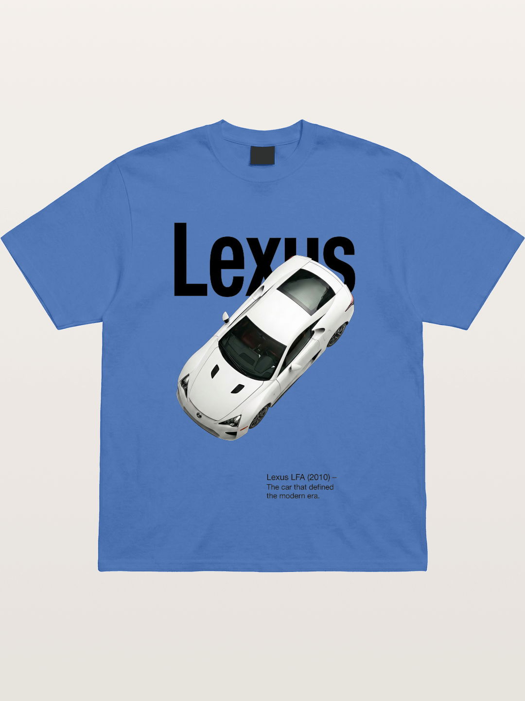 Lexus LFA Overhead View Art Gildan T-shirt