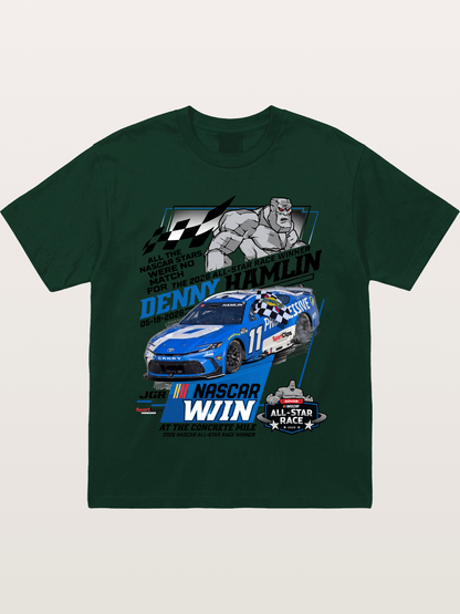 Denny Hamlin #11 2026 All-Star Win Gildan T-shirt