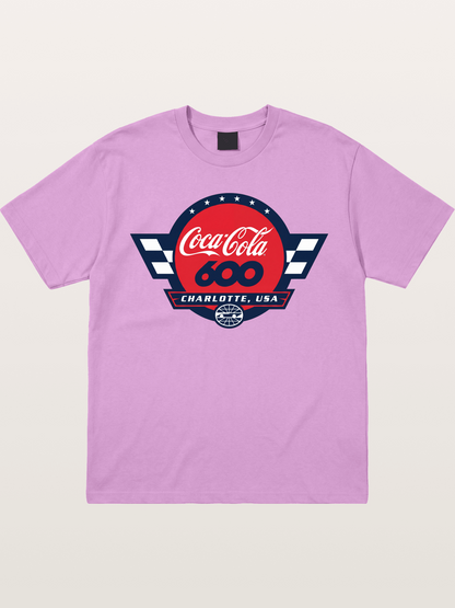 Coca-Cola 600 Charlotte USA Race Emblem Gildan T-shirt