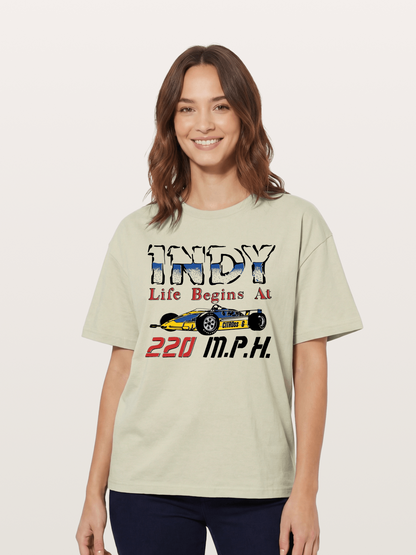 Indy 220 MPH Cotton T-shirt