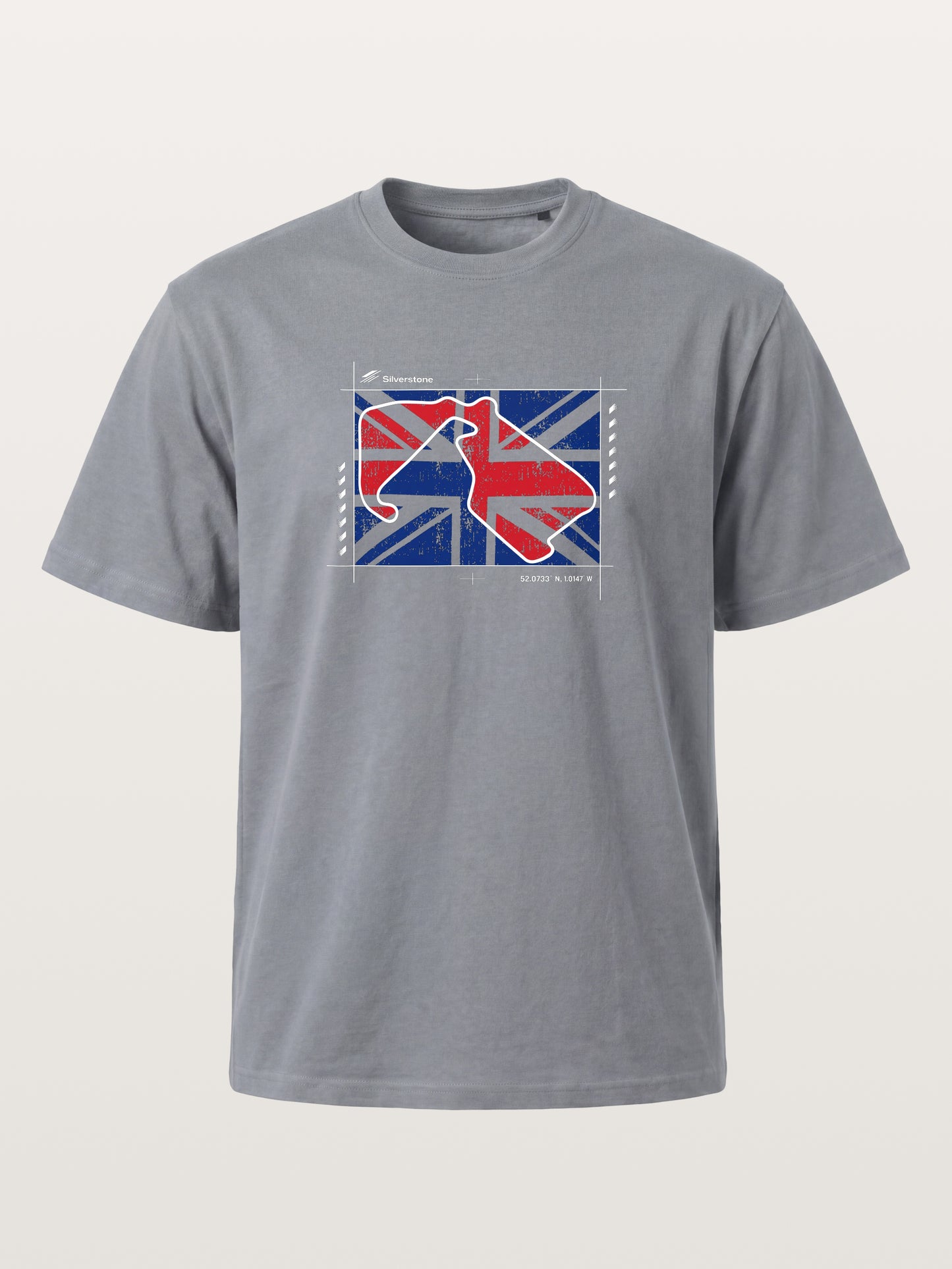 Vintage Union Jack F1 British Theme Gildan T-shirt
