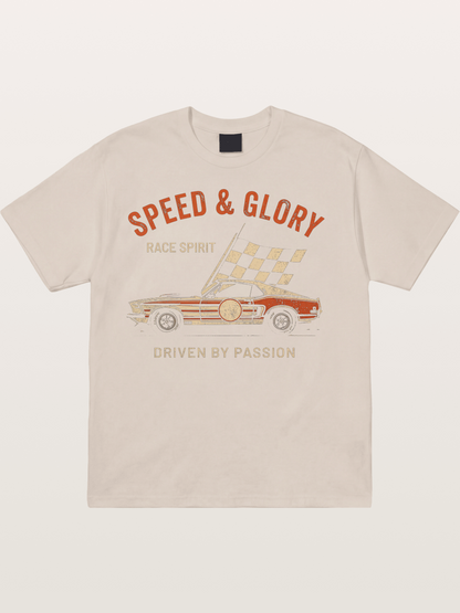 Race Spirit Cotton T-shirt