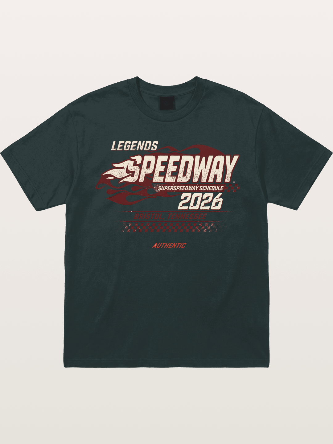 Flame Speedway Gildan T-shirt