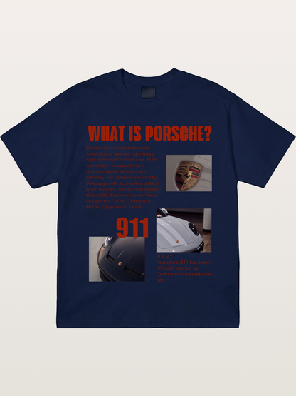 Porsche 911 Information Layout Gildan T-shirt
