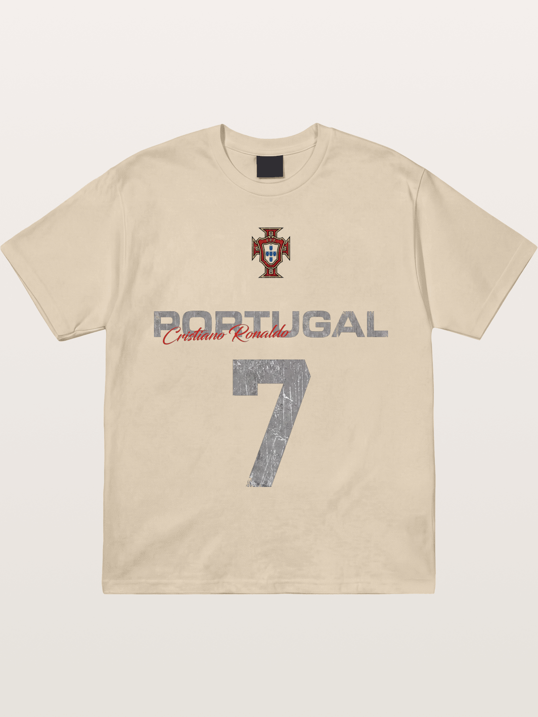 Portugal Ronaldo 7 Jersey Gildan T-shirt