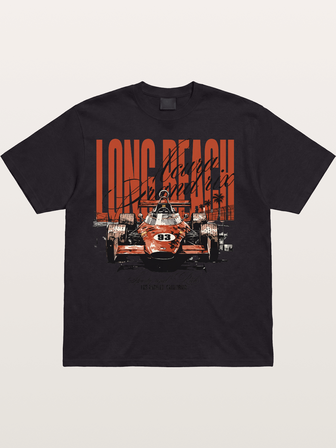 Long Beach Grand Prix Art Cotton T-shirt
