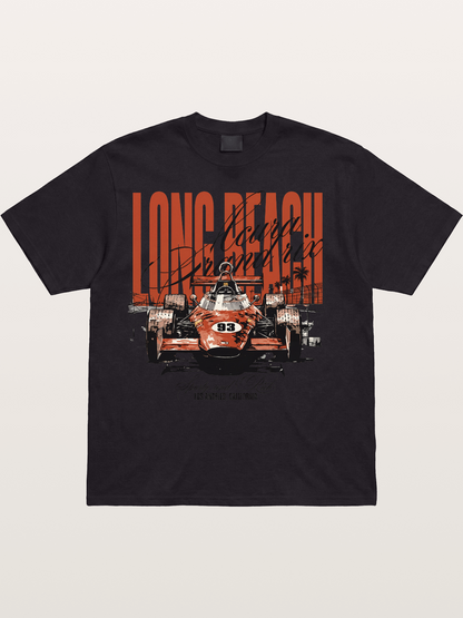 Long Beach Grand Prix Art Cotton T-shirt