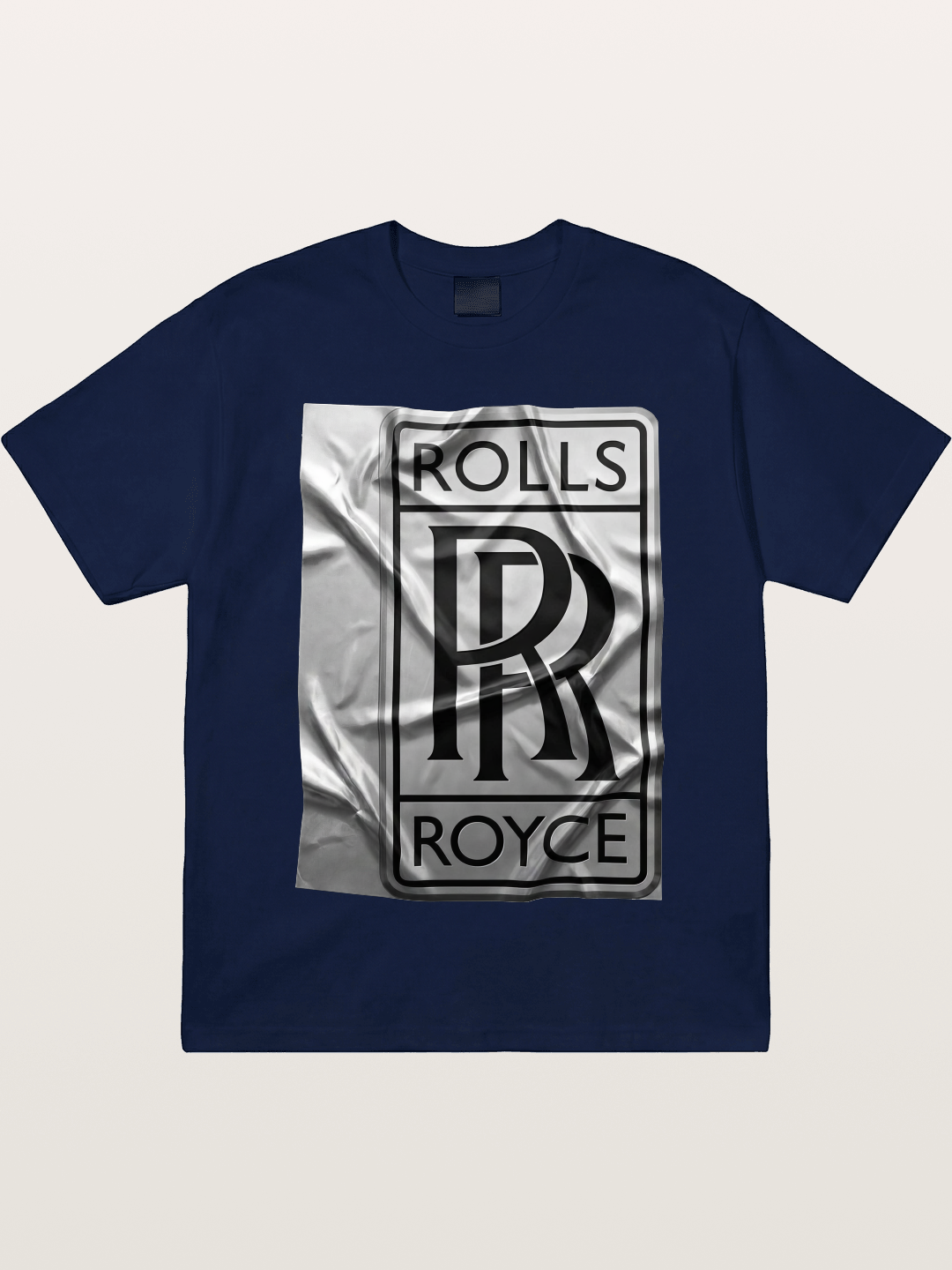 Silk Texture RR Logo Design Gildan T-shirt