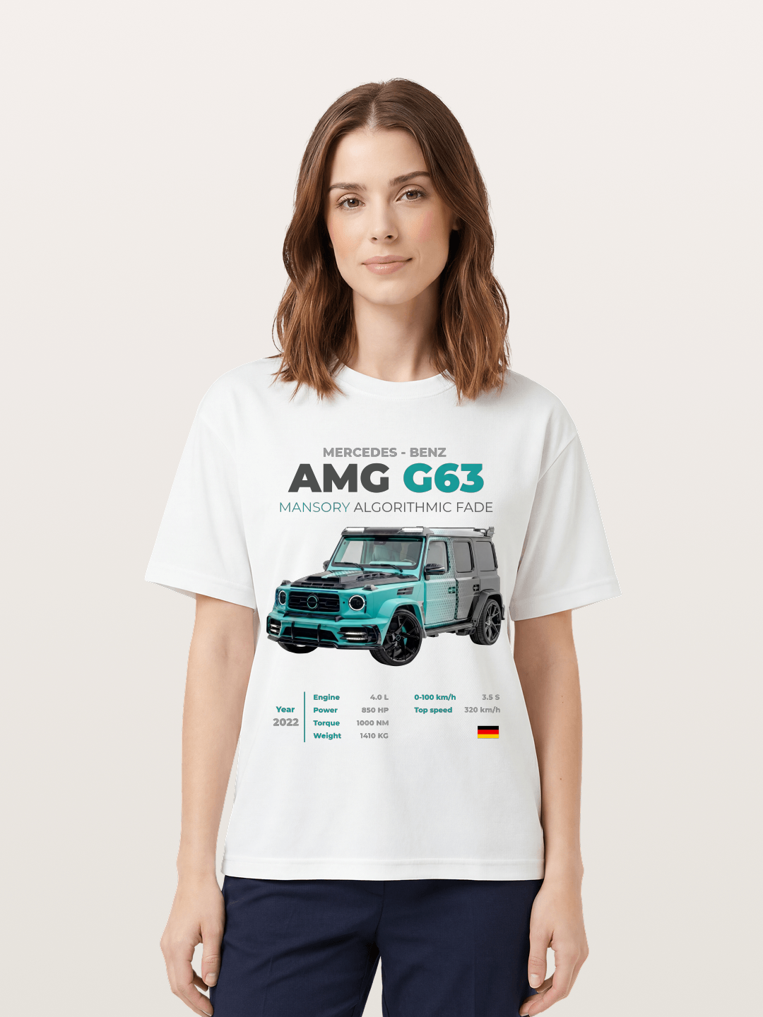 Mansory AMG G63 Fade Art Cotton T-shirt