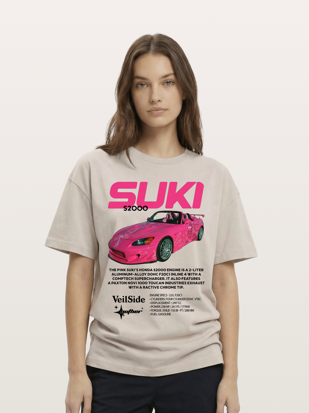 Suki's S2000 Fast & Furious Cotton T-shirt