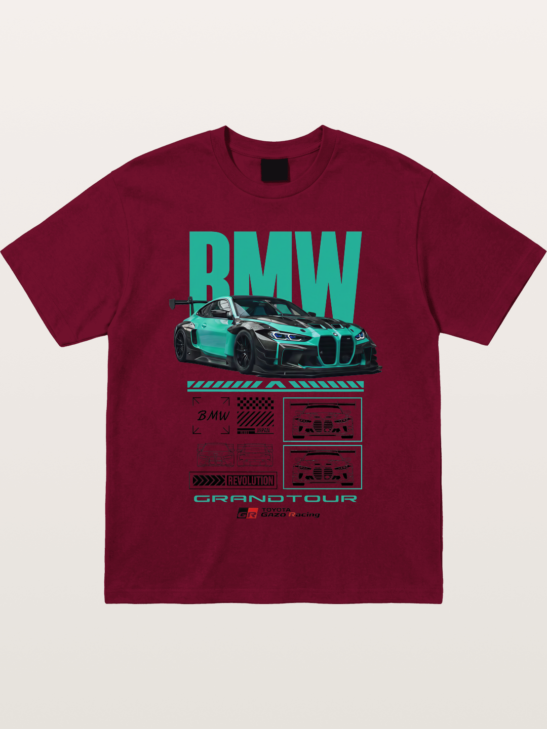 BMW M4 GT3 Technical Design Gildan T-shirt