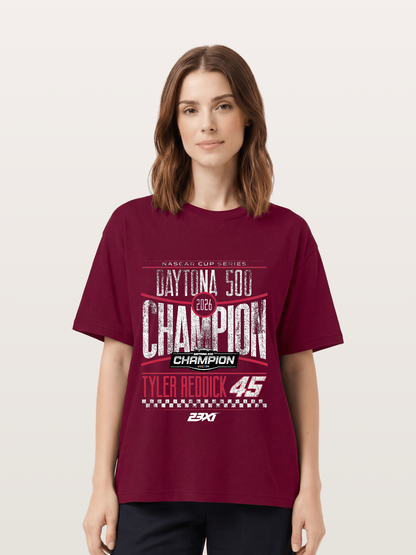 2026 Daytona 500 Champion Poster Gildan T-shirt