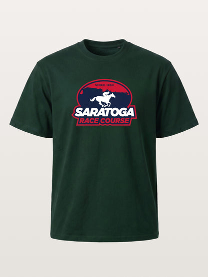 Saratoga Race Course Shield Crest Gildan T-shirt