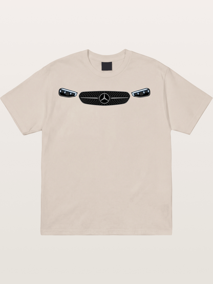 Mercedes-Benz Grille and LED Headlights Cotton T-shirt
