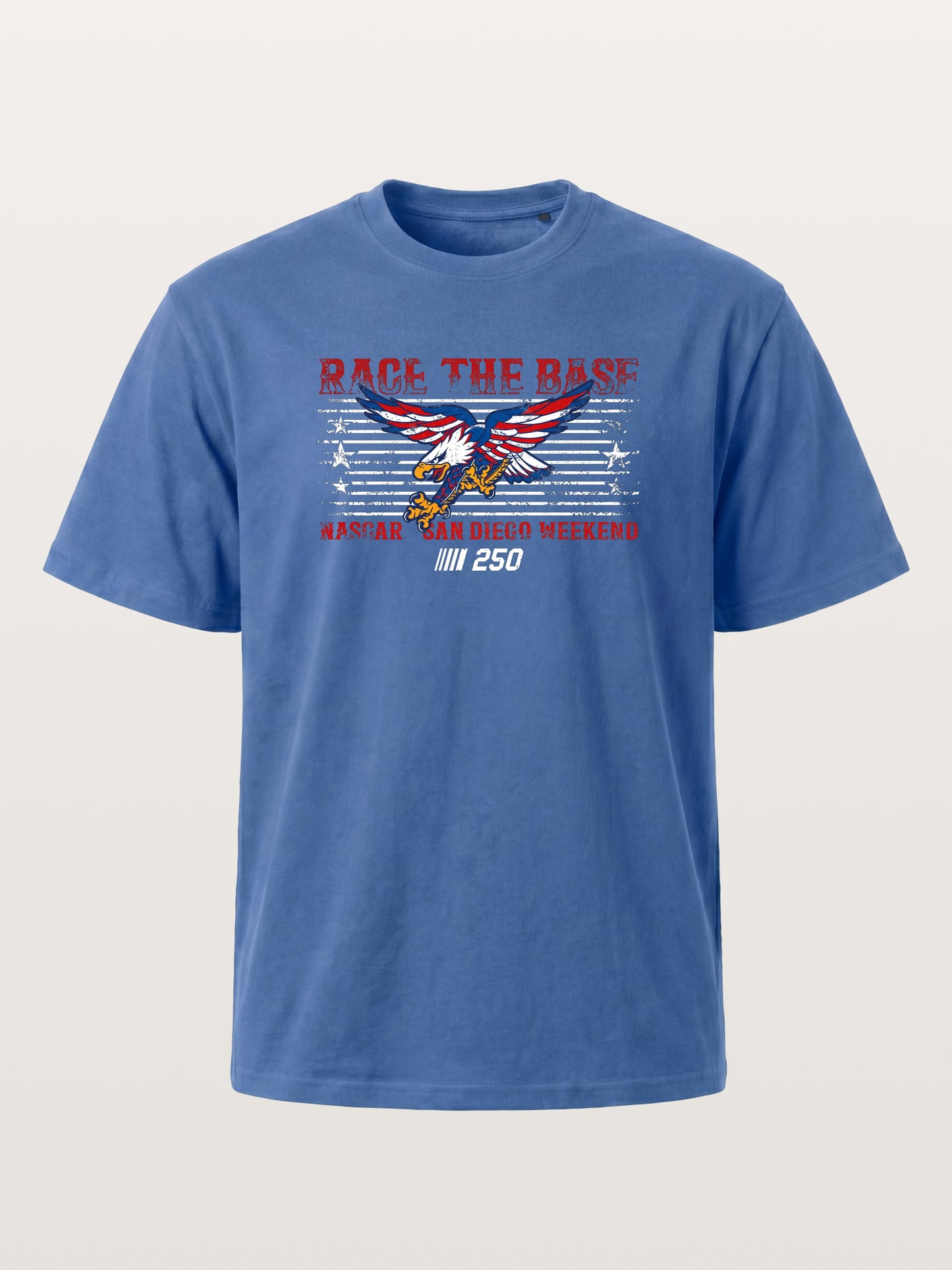 San Diego NASCAR Eagle Patriotic Theme Gildan T-shirt