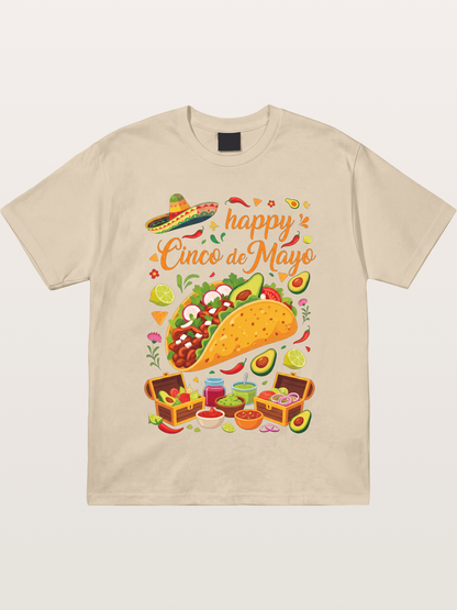 Cinco de Mayo Giant Taco Feast Gildan T-shirt